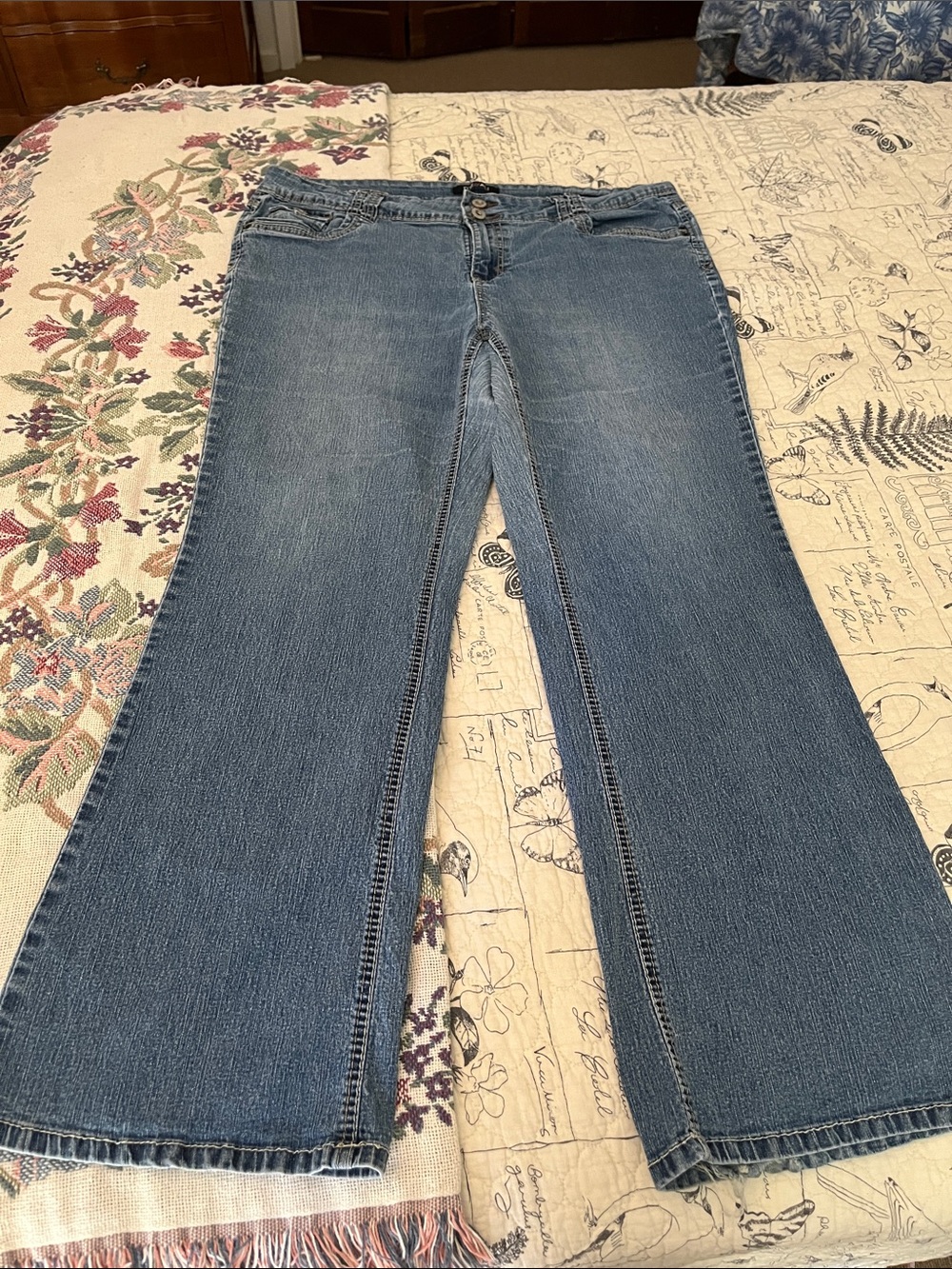 Classic Women's Blue Denim Jeans